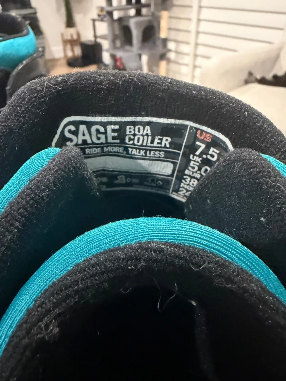 Women’s Ride BOA snowboard boots